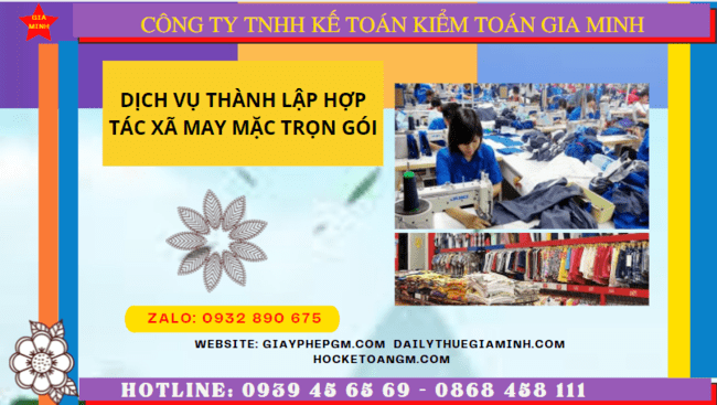 DỊCH VỤ THÀNH LẬP HỢP TÁC XÃ MAY MẶC TRỌN GÓI TẠI LÀO CAI 6 Dịch vụ thành lập hợp tác xã may mặc trọn gói tại Lào Cai