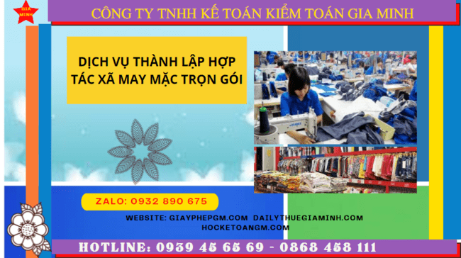 Dịch vụ thành lập hợp tác xã may mặc trọn gói tại phú quốc 6 Dịch vụ thành lập hợp tác xã may mặc trọn gói tại Phú Quốc