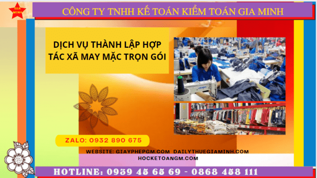 DỊCH VỤ THÀNH LẬP HỢP TÁC XÃ MAY MẶC TRỌN GÓI TẠI QUẢNG BÌNH 6 Dịch vụ thành lập hợp tác xã may mặc trọn gói tại Quảng Bình
