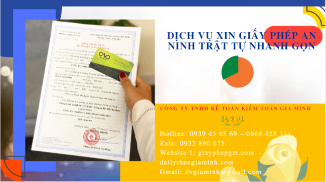 DỊCH VỤ XIN GIẤY PHÉP AN NINH TRẬT TỰ NHANH GỌN TẠI HÀ NAM 6 Dịch vụ xin giấy phép an ninh trật tự cơ sở kinh doanh tại Hà Nam