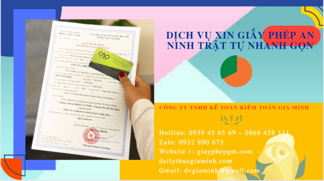 Dịch vụ xin giấy phép an ninh trật tự nhanh gọn tại Sơn La – Uy tín, hiệu quả 6 Dịch vụ xin giấy phép an ninh trật tự cơ sở kinh doanh tại Sơn La