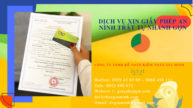 DỊCH VỤ XIN GIẤY PHÉP AN NINH TRẬT TỰ NHANH GỌN TẠI THÀNH PHỐ HUẾ 6 Dịch vụ xin giấy phép an ninh trật tự cơ sở kinh doanh tại Thành Phố Huế
