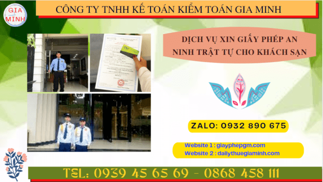 Điều kiện xin giấy phép an ninh trật tự khách sạn tại Thành Phố Đà Nẵng