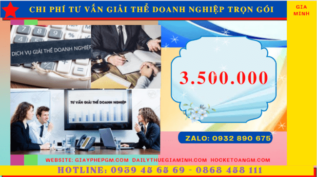 Tư vấn giải thể doanh nghiệp trọn gói tại Thành phố Hưng Yên 5 Giải thể doanh nghiệp tại Thành Phố Hưng Yên tốn bao nhiêu tiền