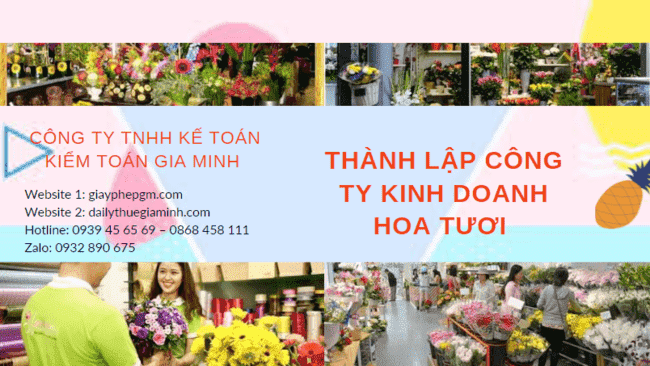 Thành lập công ty kinh doanh hoa tươi tại Sóc Trăng – Hướng dẫn chi tiết 4 Hồ sơ thành lập công ty kinh doanh hoa tươi tại Sóc Trăng