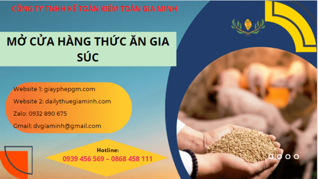 Kinh nghiệm mở cửa hàng kinh doanh thức ăn gia súc và hướng dẫn chi tiết