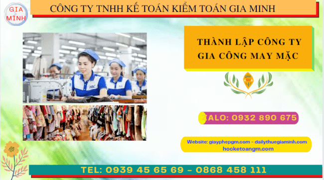Kinh nghiệm thành lập công ty gia công may mặc tại Phú Quốc