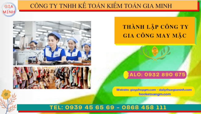 Kinh nghiệm thành lập công ty gia công may mặc tại Quảng Nam