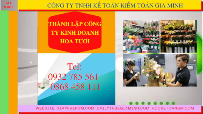 Thành lập công ty kinh doanh hoa tươi tại Sóc Trăng – Hướng dẫn chi tiết 6 Quy trình thành lập công ty kinh doanh hoa tươi tại Sóc Trăng