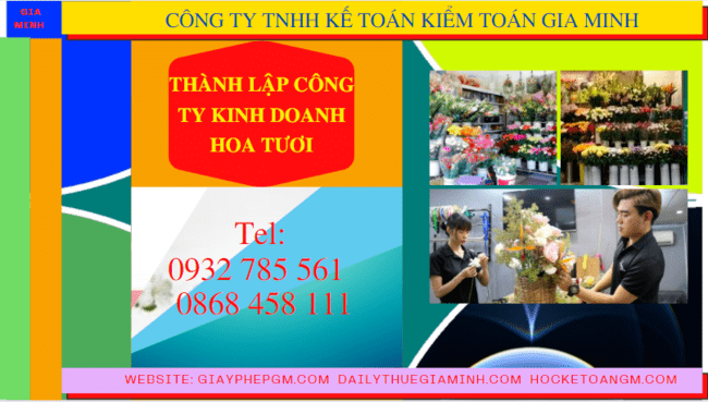 THÀNH LẬP CÔNG TY KINH DOANH HOA TƯƠI TẠI SƠN LA 6 Quy trình thành lập công ty kinh doanh hoa tươi tại Sơn La