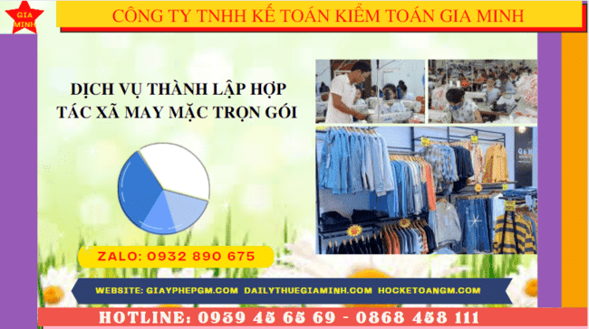 Dịch vụ thành lập hợp tác xã may mặc trọn gói tại an giang 10 Dịch vụ thành lập hợp tác xã may mặc trọn gói tại An Giang