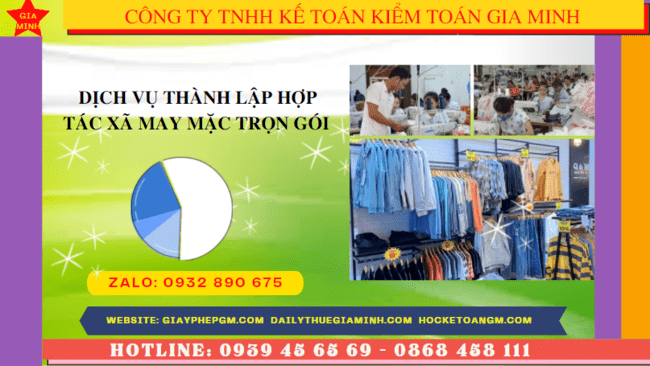 dịch vụ thành lập hợp tác xã may mặc trọn gói tại Lâm Đồng - dịch vụ nhanh chóng và uy tín 4 Quy trình thành lập hợp tác xã may mặc tại Lâm Đồng