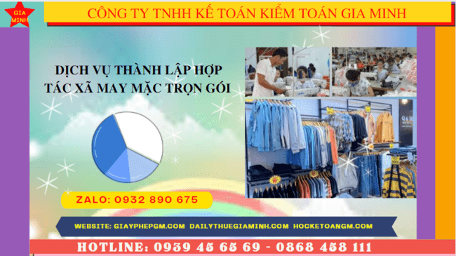 DỊCH VỤ THÀNH LẬP HỢP TÁC XÃ MAY MẶC TRỌN GÓI TẠI QUẢNG NAM 4 Quy trình thành lập hợp tác xã may mặc tại Quảng Nam