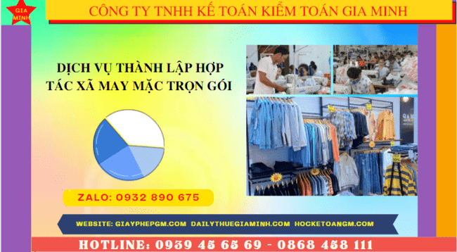 DỊCH VỤ THÀNH LẬP HỢP TÁC XÃ MAY MẶC TRỌN GÓI TẠI QUẢNG NGÃI 4 Quy trình thành lập hợp tác xã may mặc tại Quảng Ngãi