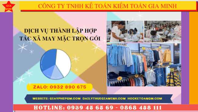 Quy trình thành lập hợp tác xã may mặc tại Tây Ninh