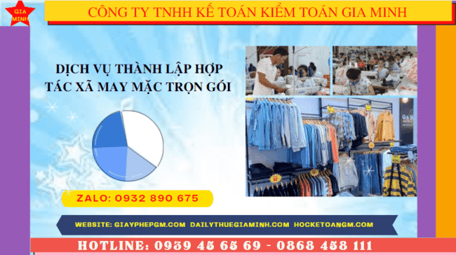 DỊCH VỤ THÀNH LẬP HỢP TÁC XÃ MAY MẶC TRỌN GÓI TẠI TP HỒ CHÍ MINH 4 Quy trình thành lập hợp tác xã may mặc tại TP Hồ Chí Minh