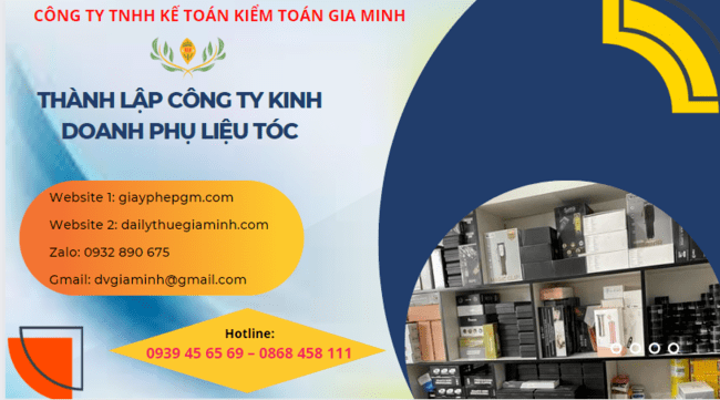 Thành lập công ty kinh doanh phụ liệu tóc tại tây ninh 4 Thành lập doanh nghiệp kinh doanh phụ liệu tóc tại Tây Ninh