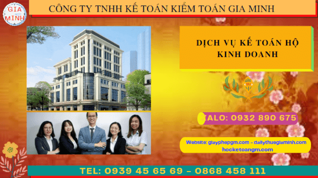 DỊCH VỤ KẾ TOÁN HỘ KINH DOANH TẠI LÀO CAI 4 Thực hiện dịch vụ kế toán hộ kinh doanh tại Lào Cai