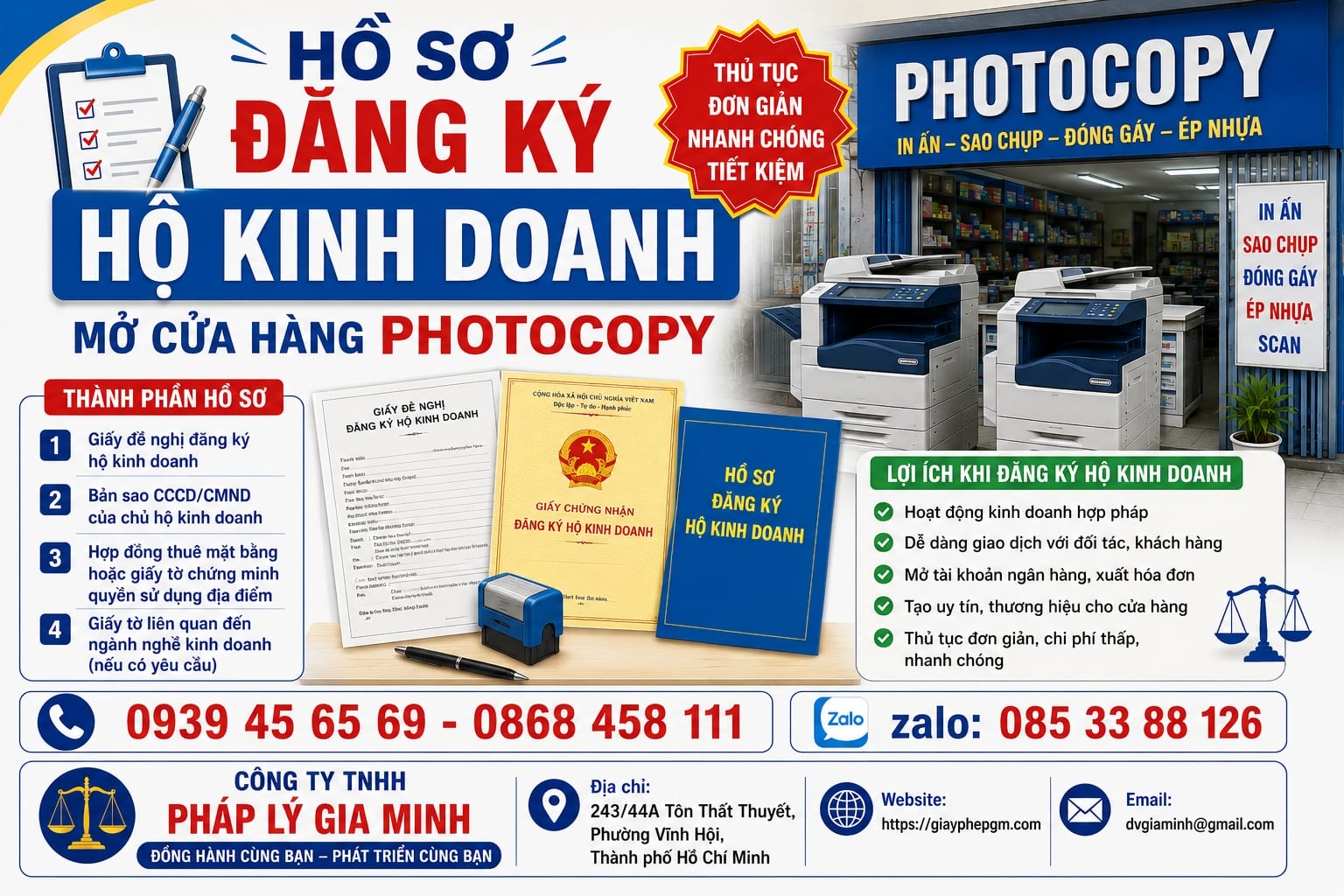 Đăng ký hộ kinh doanh cá thể tại Bến Tre nhanh gọn – đúng luật – chi phí tiết kiệm 10 Hồ sơ đăng ký hộ kinh doanh