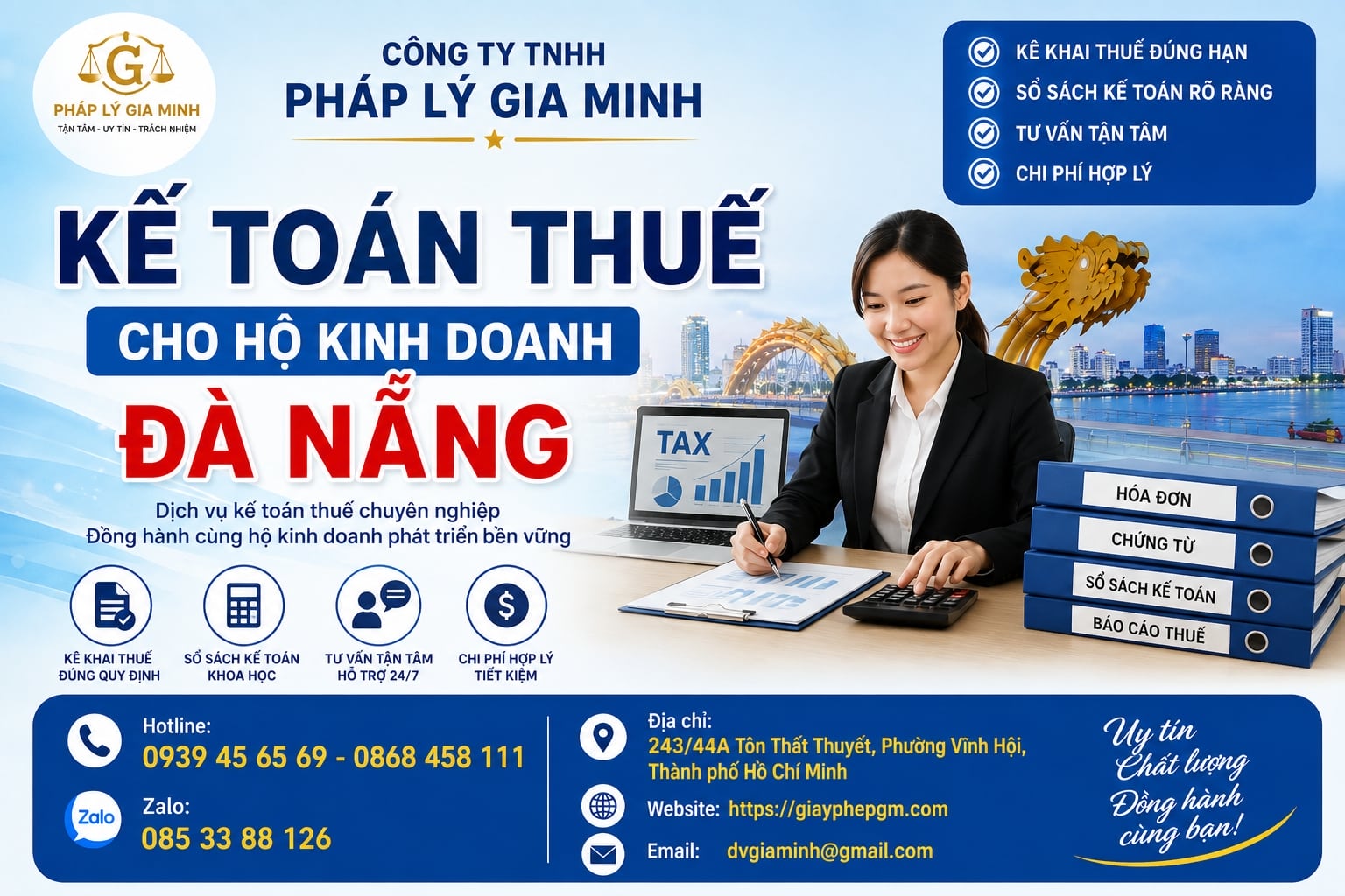 Dịch vụ kế toán cho hộ kinh doanh cá thể tại Đà Nẵng – Nhanh chóng, uy tín, trọn gói 10 Kế toán thuế cho hộ kinh doanh Đà Nẵng