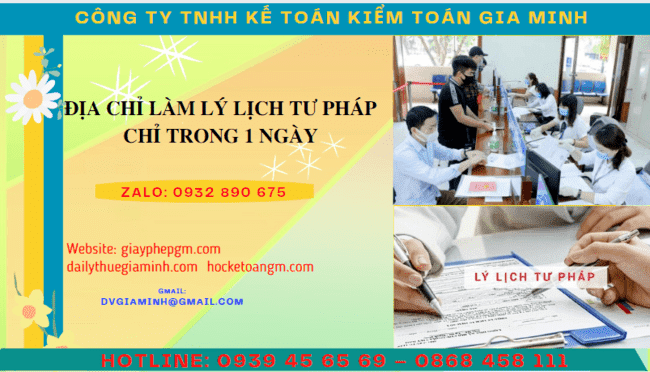 Địa chỉ làm lý lịch tư pháp ở khánh hòa chỉ trong 1 ngày 6 Hướng dẫn thủ tục làm lý lịch tư pháp Khánh Hòa