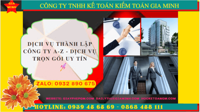 Dịch vụ thành lập công ty a-z - dịch vụ trọn gói uy tín tại thái nguyên 6 Dịch vụ thành lập công ty a – z - dịch vụ trọn gói uy tín tại Thái Nguyên