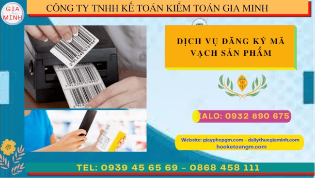 DỊCH VỤ ĐĂNG KÝ MÃ VẠCH SẢN PHẨM TẠI BẮC KẠN 6 Đăng ký mã số mã vạch ở đâu tại Bắc Kạn
