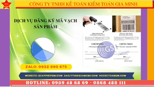 DỊCH VỤ ĐĂNG KÝ MÃ VẠCH SẢN PHẨM TẠI BẮC KẠN 4 Hướng dẫn đăng ký mã số mã vạch cho sản phẩm tại Bắc Kạn