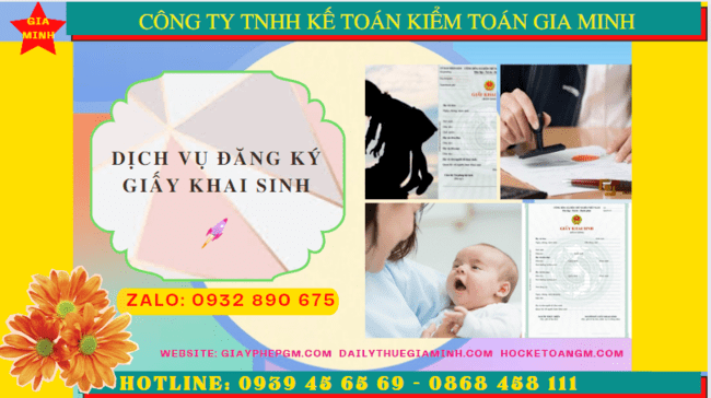 Dịch vụ đăng ký giấy khai sinh nhanh tại Bắc Giang