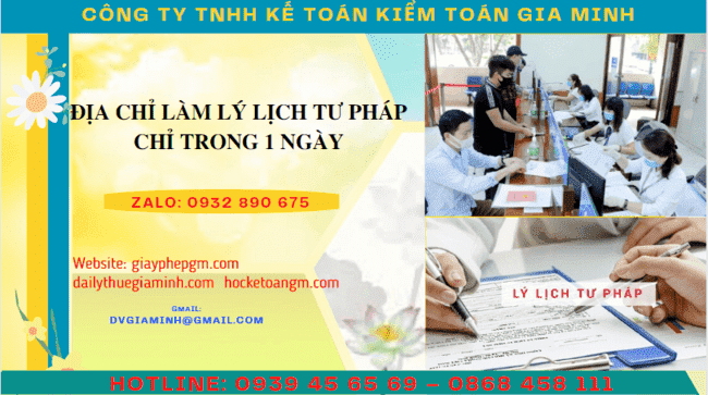 Địa chỉ làm lý lịch tư pháp ở lạng sơn chỉ trong 1 ngày 6 Hướng dẫn thủ tục làm lý lịch tư pháp Lạng Sơn