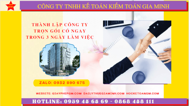 Dịch vụ thành lập công ty cổ phần trọn gói tại TPHCM