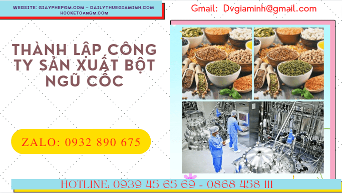 Thủ thủ tục quy định về giấy phép kinh doanh ngũ cốc