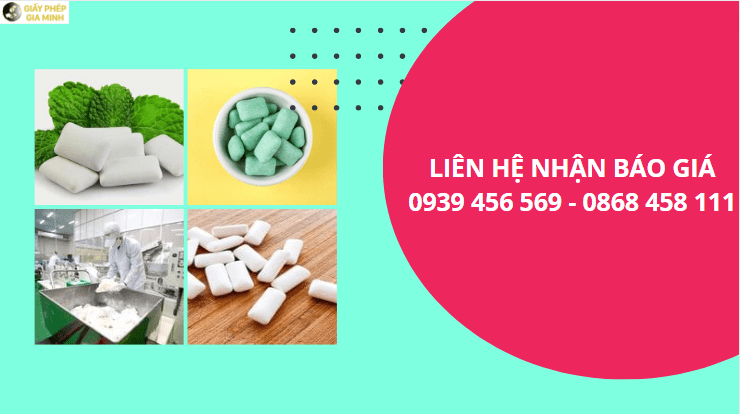 CÔNG BỐ CHẤT LƯỢNG KẸO CAO SU 5 Chi phí công bố sản phẩm kẹo cao su trọn gói