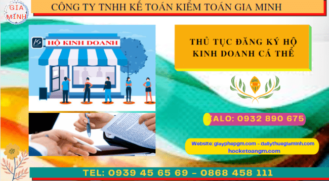 Thủ tục đăng ký hộ kinh doanh cá thể tại Thành phố Hà Nội 6 Thủ tục thành lập hộ kinh doanh cá thể tại Thành phố Hà Nội