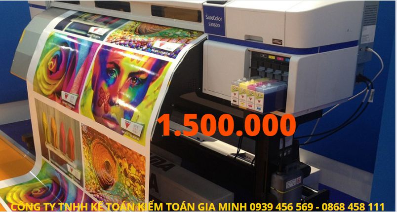 Chi phí dịch vụ mở công ty in ấn và quảng cáo thành công