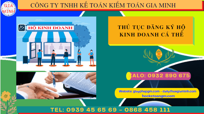 THỦ TỤC ĐĂNG KÝ HỘ KINH DOANH CÁ THỂ TẠI QUẬN GÒ VẤP-TPHCM 4 Hồ sơ đăng ký hộ kinh doanh cá thể tại Quận Gò Vấp- TPHCM