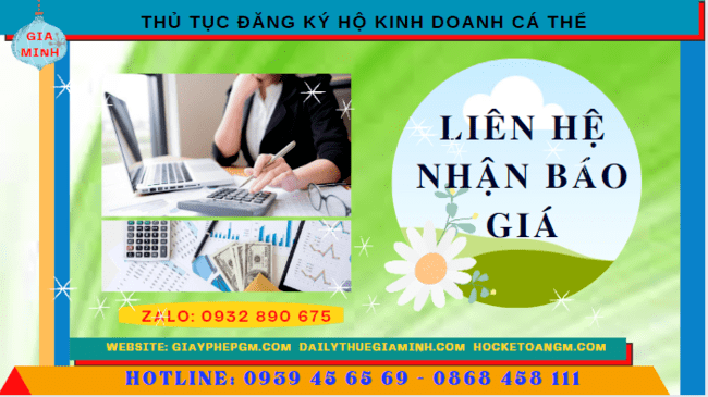 THỦ TỤC ĐĂNG KÝ HỘ KINH DOANH CÁ THỂ TẠI TP ĐÀ NẴNG 5 Chi phí thủ tục đăng ký hộ kinh doanh cá thể tại TP Đà Nẵng