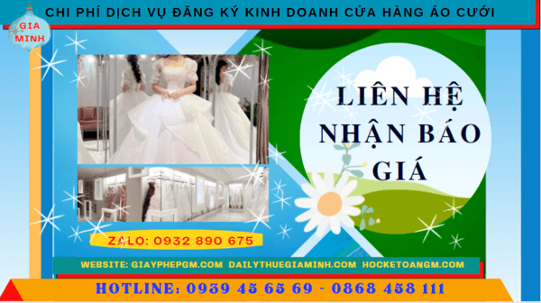 Chi phí mở cửa hàng đồ cưới tại Cao Bằng