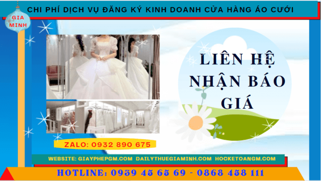 Chi phí mở cửa hàng đồ cưới tại Đắk Nông