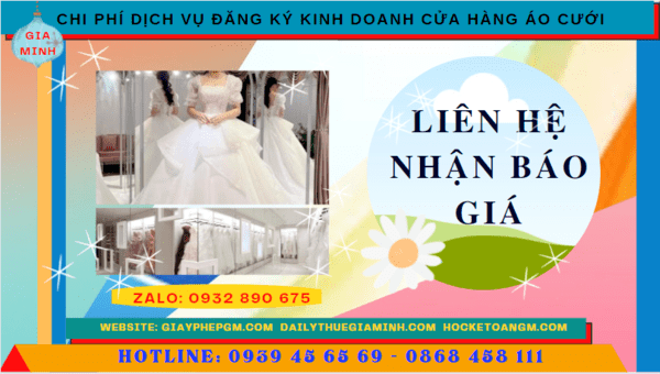 Chi phí mở cửa hàng đồ cưới tại Gia Lai