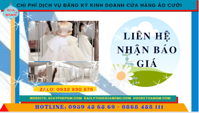Chi phí mở cửa hàng đồ cưới tại Kon Tum