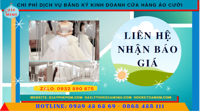 Chi phí mở cửa hàng đồ cưới tại Tây Ninh