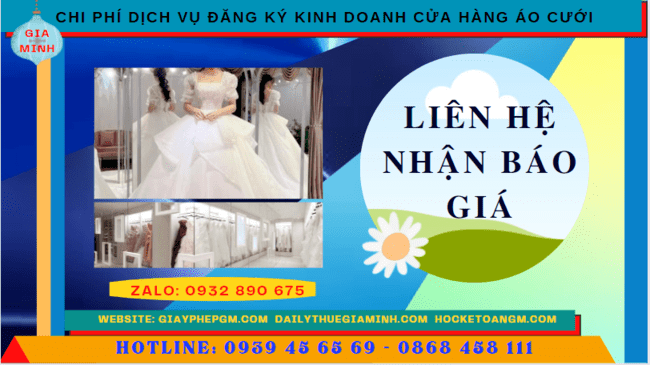 Chi phí mở cửa hàng đồ cưới tại Thành Phố Hải Phòng