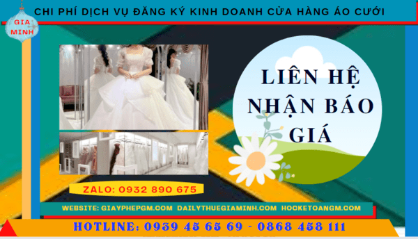 Chi phí mở cửa hàng đồ cưới tại Yên Bái