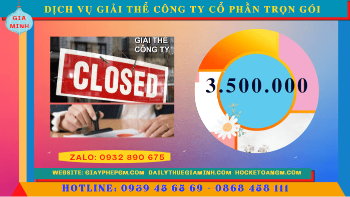 Dịch Vụ Giải Thể Công Ty Cổ Phần Tại Hậu Giang Uy Tín, Chuyên Nghiệp 6 Chi phí dịch vụ giải thể công ty cổ phần trọn gói tại Hậu Giang