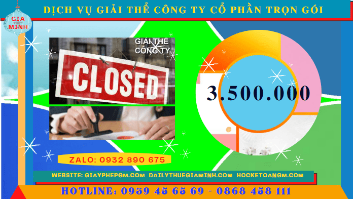 Dịch vụ giải thể công ty cổ phần trọn gói tại nha trang 6 Chi phí dịch vụ giải thể công ty cổ phần trọn gói tại Nha Trang