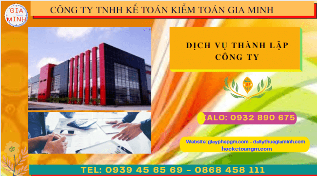 Thực hiện thủ tục thành lập công ty giá rẻ chỉ 1.000.000 tại Hà Nam