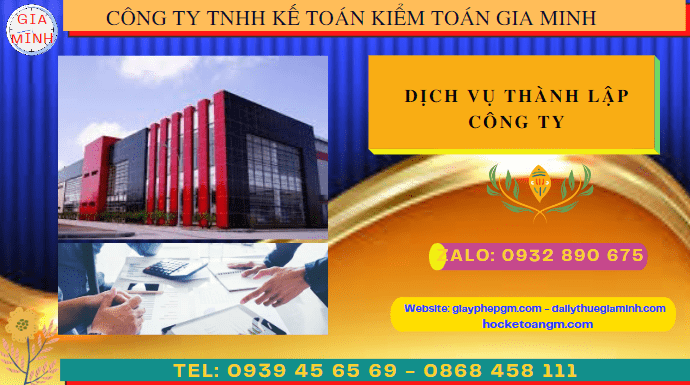 Dịch vụ thành lập công ty quảng ninh chỉ 1.000.000 đồng 8 Thực hiện thủ tục thành lập công ty giá rẻ chỉ 1.000.000 tại Quảng Ninh
