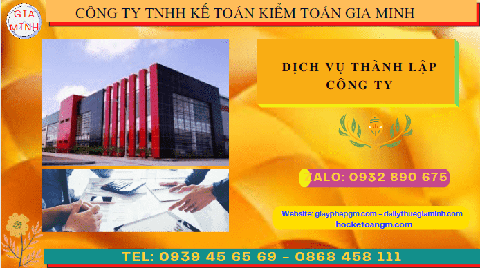 Dịch vụ thành lập công ty hòa bình chỉ 1.000.000 đồng 4 Thực hiện thủ tục thành lập công ty giá rẻ chỉ 1.000.000 tại Hòa Bình