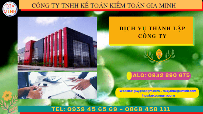 Dịch vụ thành lập công ty tuyên quang chỉ 1.000.000 đồng 14 Dịch vụ đăng ký thành lập công ty giả rẻ chỉ 1.000.000 đồng tại Tuyên Quang